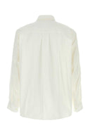 Camicia Sacai In Popeline E Oxford Bianca