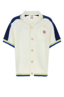 Casablanca White Crochet Shirt