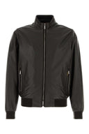 Moorer Dark Brown Leather Carasco Jacket