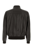 Moorer Dark Brown Leather Carasco Jacket