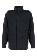 Moorer Midnight Blue Polyester Denver Jacket