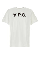 A.P.C. White Cotton T Shirt