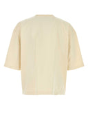 Willy Chavarria Ivory Cotton Oversize Tears On My Pillow T Shirt