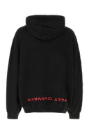 Willy Chavarria Black Cotton Oversize Welcome To America Sweatshirt