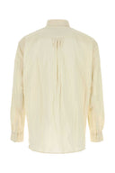Camicia in popeline color crema Willy Chavarria