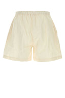 Willy Chavarria Pantaloncini Willy in misto cotone avorio