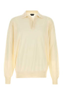 Tom Ford Ivory Cashmere Polo Shirt