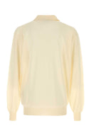 Tom Ford Ivory Cashmere Polo Shirt