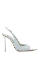 Le Silla Pastel Light Blue Leather Bella Sandals
