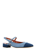 Carel Paris Two Tone Canvas Oceano Ballerinas