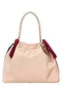 Jimmy Choo Beuteltasche aus rosa Satin