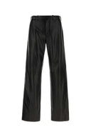 Fendi Black Nappa Leather Pant