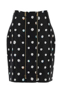 Fendi Printed Taffeta Skirt