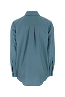 Fendi Air Force Blue Silk Shirt