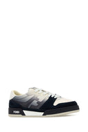 Fendi Multicolor Leather Match Sneakers