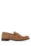 Jimmy Choo Ellis-Loafer aus kamelfarbenem Wildleder
