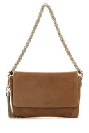 Jimmy Choo Biscuit Suede Callie Shoulder Bag