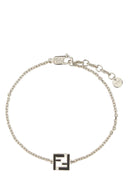 フェンディ シルバー メタル Ff ブレスレット