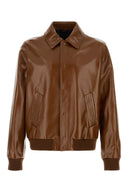 Fendi Brown Leather Jacket