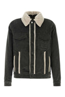 Fendi Dark Grey Velvet Jacket