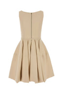 Fendi Cream Wool Blend Dress