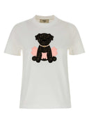 Fendi White Cotton T Shirt