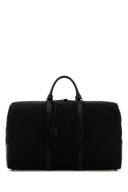 Fendi Black Fabric Large Ff Travel Bag