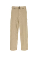 Entire Studios Beige Cotton Gully Pant