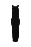 Entire Studios Black Stretch Cotton Dress