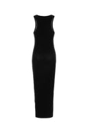 Entire Studios Black Stretch Cotton Dress