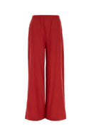 Max Mara Red Jersey Destino Pant