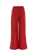 Max Mara Red Jersey Destino Pant