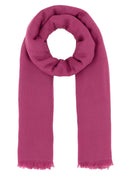 Max Mara Fuchsia Cotton Blend Aeremi Scarf