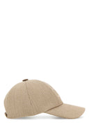 Max Mara Sand Raffia Circense Baseball Cap