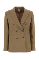 Max Mara Camel Hamp Gel Blazer