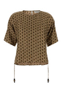Max Mara Printed Silk Nordica Blouse