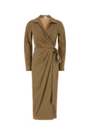 Max Mara Biscuit Stretch Poplin Beta Dress