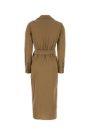 Max Mara Biscuit Stretch Poplin Beta Dress
