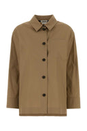 S Maxmara Camel Poplin Arianne Shirt