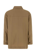 S Maxmara Camel Poplin Arianne Shirt