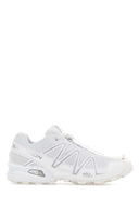Salomon White Fabric Speedcross 3 Sneakers