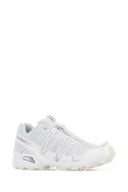 Salomon White Fabric Speedcross 3 Sneakers