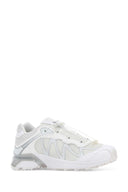 Salomon White Mesh And Fabric Xt Whisper Sneakers