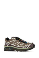Salomon Multicolor Fabric And Rubber Xt 6 Sneakers