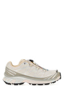 Salomon Grey Fabric And Rubber Xt 6 Sneakers
