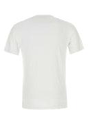 Emporio Armani White Stretch Cotton T Shirt