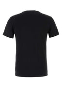 Emporio Armani Black Stretch Cotton T Shirt