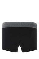Emporio Armani Black Stretch Cotton Boxer
