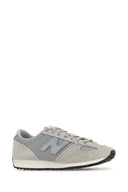 Junya Watanabe Grey Suede And Mesh Junya Watanabe X New Balance Sneakers