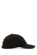Isabel Marant Black Cotton Tomas Baseball Cap